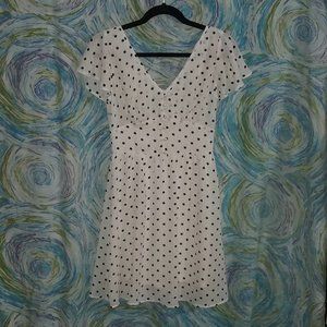 Tea n Rose Fluttery Dot Dress